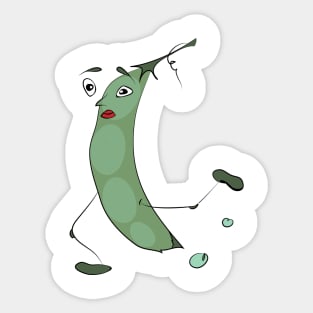 peas Sticker